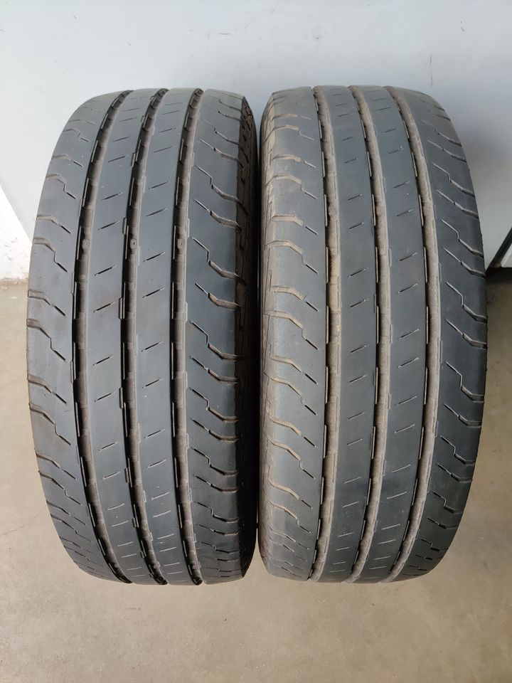 2 x Continental VanContact 100 215/65 R16C 106/104T SOMMER 6mm in Kall