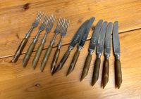 Vintage Elfenbein Besteck Set 5 Personen Messer Gabeln Solingen Rheinland-Pfalz - Pfeffelbach Vorschau