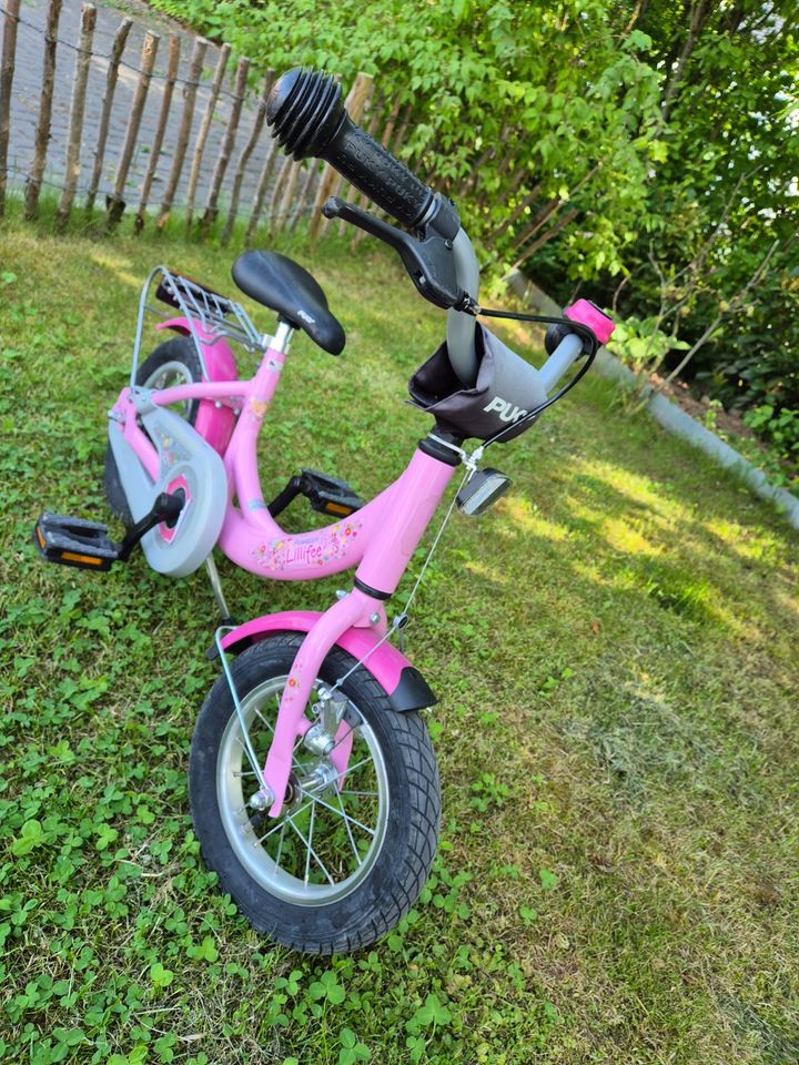 Puky Fahrrad Alu 12 Zoll * rosa * Prinzessin Lilifee in Künzell