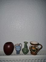 4 kleine Vasen/Krüge diverse Farben//Formen/Material Nordrhein-Westfalen - Anröchte Vorschau