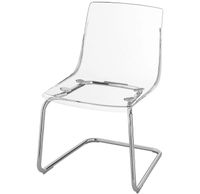 2 Moderne Stühle Acrylglas Chrome Hessen - Bad Wildungen Vorschau