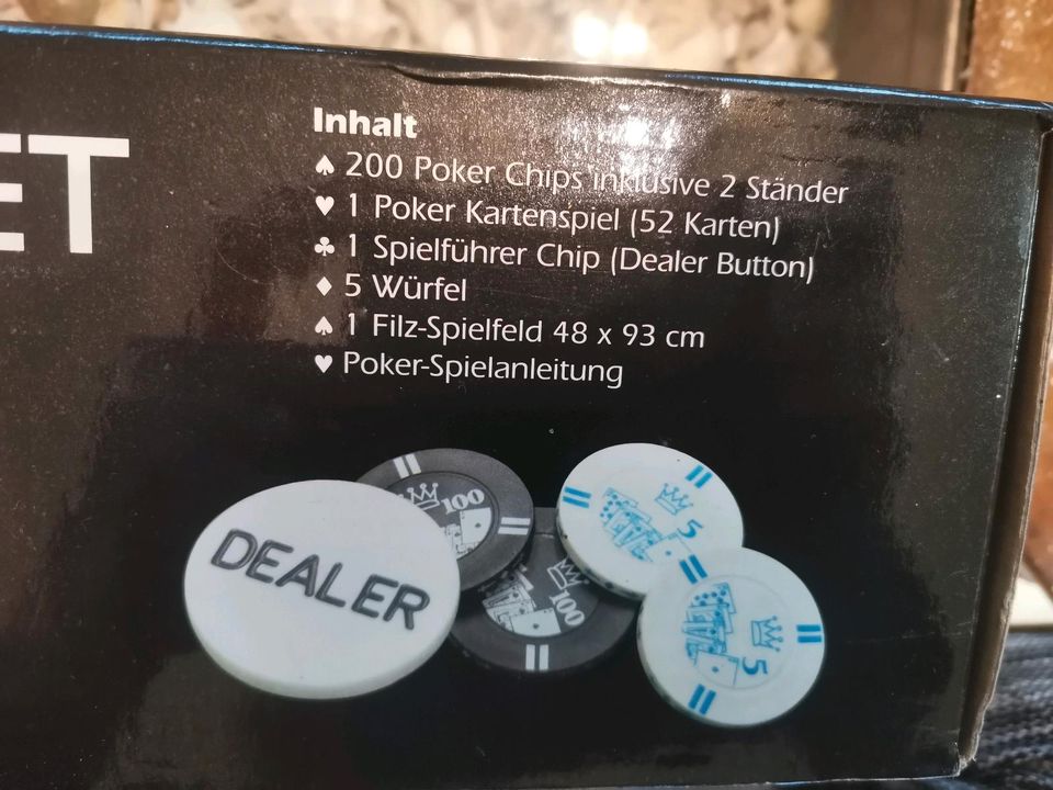 Poker Set NEU in Schonungen