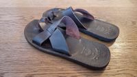 Herren Ledersandalen Zehentrenner Flip Flops Hausschuhe 46 neuw. München - Schwabing-West Vorschau