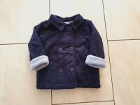 Teddyplüsch Plüschjacke Frühlingsjacke Jacke dunkelblau 74/80 12M Niedersachsen - Wolfsburg Vorschau