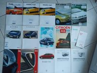 Auto Prospekte aus den 90ern Fiat Citroen Alfa Renault Opel Ford Baden-Württemberg - Edingen-Neckarhausen Vorschau