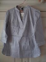 Bluse blau weiß gestreift maritim 46 H&M BiB XXXL Niedersachsen - Isernhagen Vorschau