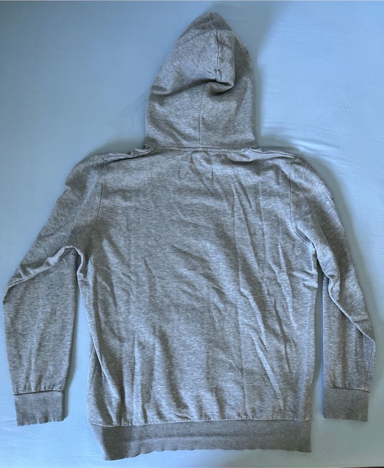 Jack & Jones Hoodie Grau in Holle