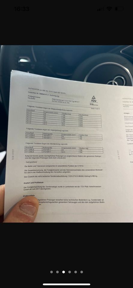 Alufelgen für Audi, Škoda wv und Seat 5x112 in Donaueschingen