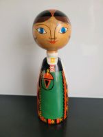 Kupittaan Savi Härmä Finnish wooden peg doll Holzpuppe Handgef. Niedersachsen - Barsinghausen Vorschau