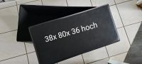 Sitzbox, Aufbewahrungsbox, faltbar, 38x80x36cm hoch Niedersachsen - Bissendorf Vorschau