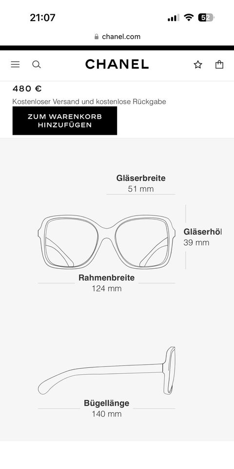 Original Neuwertige polarisierte Chanel Sonnenbrille in Langen (Hessen)