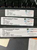 Stufenkantenprofil Integral 100 x 30 x 20 Bronze Bayern - Kinding Vorschau