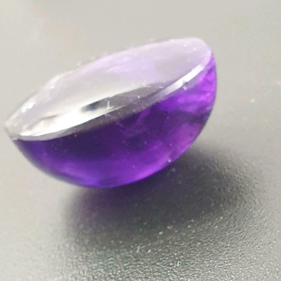 Echter großer Amethyst Cabochon oval ( 17,94 Ct. ) 18 x 14 mm in Recklinghausen