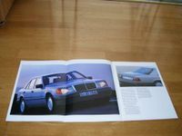 Mercedes W124 Prospekt 200D-300D Turbo 4-Matic 1987 mit 38 Seiten Niedersachsen - Göttingen Vorschau