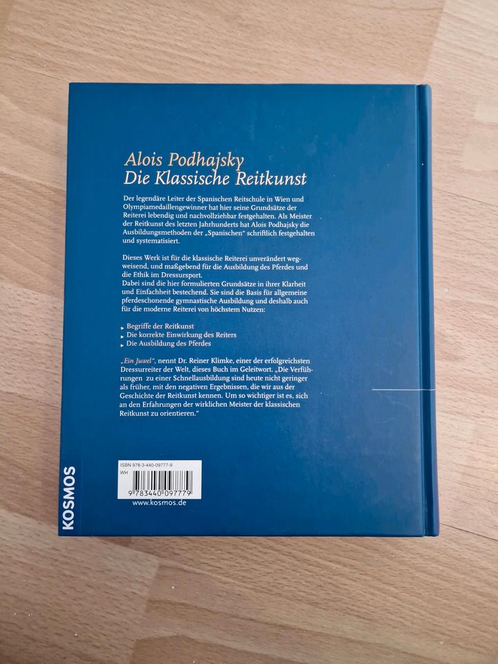 Die klassische Reitkunst [Gebundene Ausgabe] Podhajsky,Alois! NEU in Matzenbach