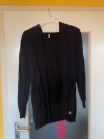 Strickjacke schwarz S von Kult langer Bolero mit Kapuze Düsseldorf - Hellerhof Vorschau