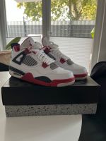 Nike Air Jordan 4 Fire Red 45 11 mit Box, Tag guter Zustand Nordrhein-Westfalen - Alsdorf Vorschau