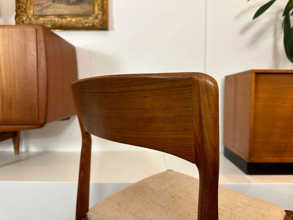 STUDIOKOMFOR Teak KAI KRISTIANSEN 1 von 7 Dining Chair VINTAGE in Centrum