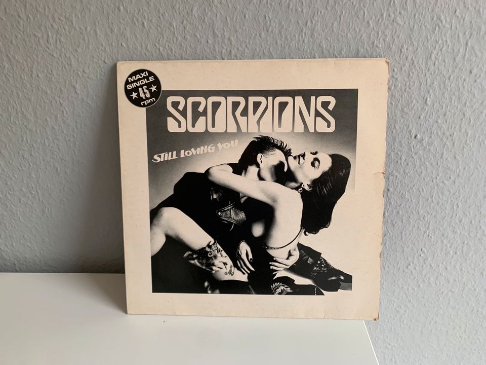 Scorpions Schallplatte „Still loving you“ in Neukirchen-Vluyn