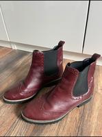 Boots, Größe 38, Bordeaux / weinrot Hessen - Linden Vorschau