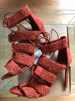 Zara High Herl Sandalen Leder NEU Größe 39 Bayern - Holzkirchen Vorschau