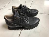 AS98 Damen Leder Plateau Sneaker schwarz Gr.40 Top Baden-Württemberg - Gengenbach Vorschau