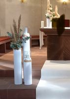 Deko Hochzeit Säulen Kerzen Blumen Vasen Hessen - Bad Camberg Vorschau