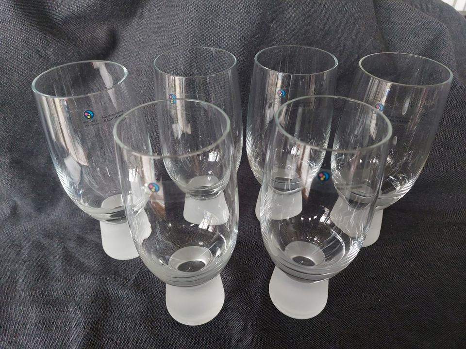 6 wunderschöne Gläser aus dem Hause "Nachtmann MarcAurel" 24 % Bl in Hörstel