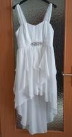 Weißes Sommerkleid Vokuhilastil, 42 Bayern - Eckental  Vorschau