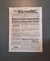 Der Kämpfer. Tageszeitung vom 30.1.1933. Reprint. Baden-Württemberg - Korb Vorschau