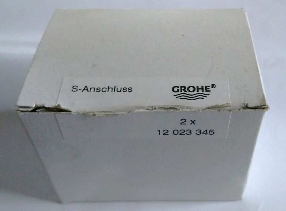 Grohe S-Anschluss Chrom, 1/2" x 3/4", verstellbar 7,5 m #12023345 in Lichtenau