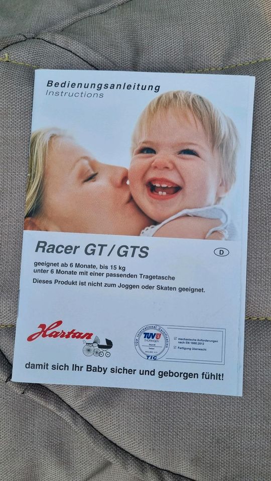 Hartan Racer GTS 3in1 Kombi Kinderwagen mit viel Zubehör in Stuvenborn