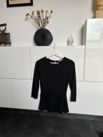 Damen Shirt Bluse 3/4 Arm Oberteil Schwarz Gr. 36 Sachsen-Anhalt - Halberstadt Vorschau