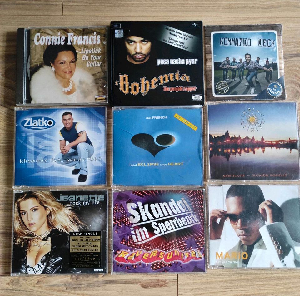 CD-Sammlung (Rock, Pop, Schlager, Bravo-Hits, Kuschelrock etc.) in Kerpen