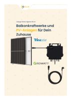 880W PV Balkonkraftwerk Growatt NEO 800M-X Wechselrichter Wifi integriert Nordrhein-Westfalen - Minden Vorschau