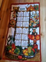 Geschirrhandtuch Kalender Jahr 1977 unbenutzt zur Deko, Sammler Hessen - Birstein Vorschau
