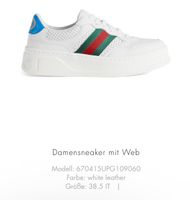 Original Gucci Sneaker weiß Gr.38,5 inkl OVP+Rechnung Neu !!! Pankow - Blankenburg Vorschau