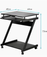 Schwarzer Computer/Laptop Tisch Bayern - Weismain Vorschau