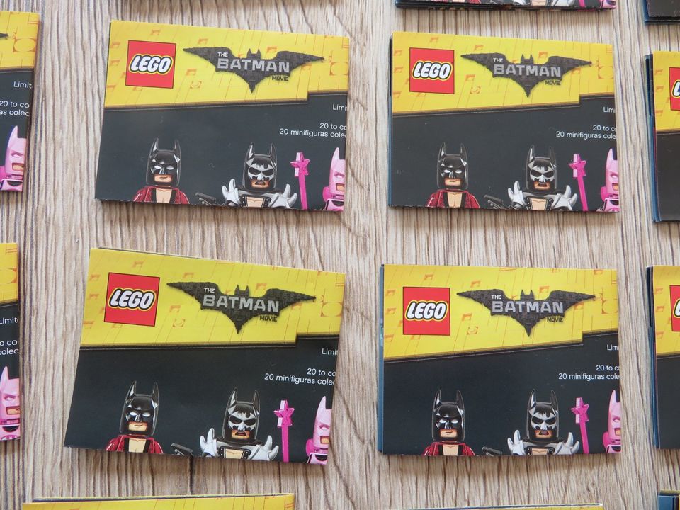 Lego Batman Movie 1 71017 20 BPZ Beipackzettel ohne Figuren in Wölfersheim