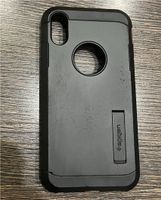 Handyhülle Spigen Tough Armor Schwarz für iPhone XR Saarland - Rehlingen-Siersburg Vorschau