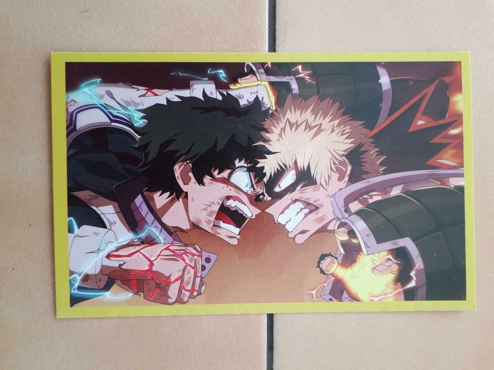 My hero academia Postkarten Sammelkarten Anime in Trochtelfingen