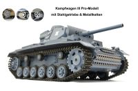 Heng Long RC Panzer Kampfwagen III Pro-Modell V7.0 1:16 Metalkett Rheinland-Pfalz - Idar-Oberstein Vorschau