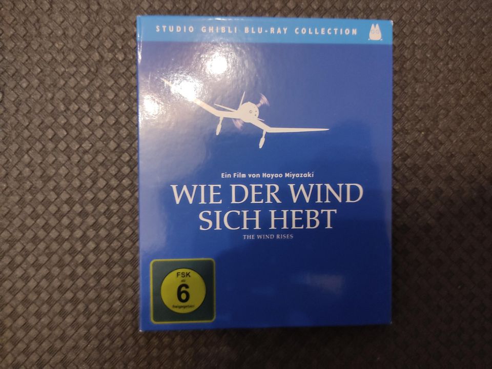 Anime Film - Wie der Wind sich hebt - Ghibli - Blu-ray in Dresden