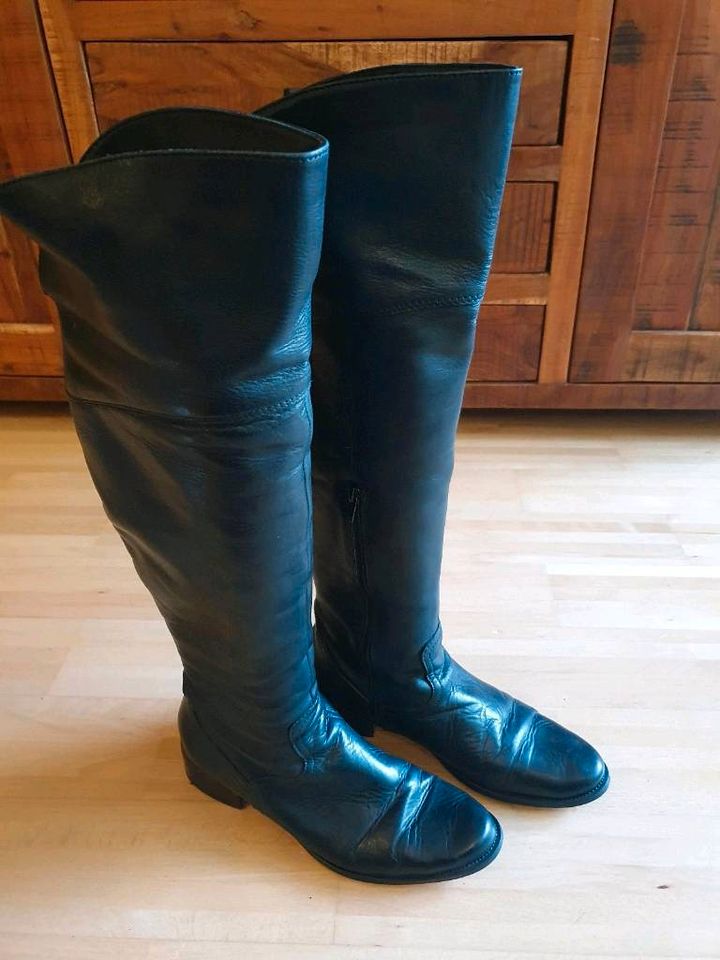 Lederstiefel Tamaris,  schwarz in Düsseldorf