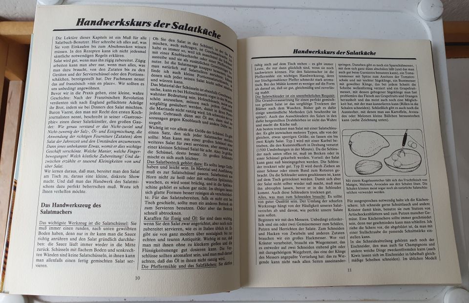 Das grosse Buch der Salate von Ulrich Klever, gebundene Ausgabe in Lübeck