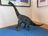 Dinosaurier Brontosaurus, 32cm hoch, alte große Spielfigur, 1999 Rheinland-Pfalz - Trier Vorschau