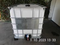 Wassertank  1000 Liter  IBC Container, Kunststoffpalette, Bayern - Stallwang Vorschau