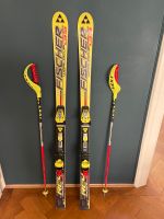 Fischer Skier (155cm) mit Leki Stöcken (120cm) München - Schwabing-Freimann Vorschau