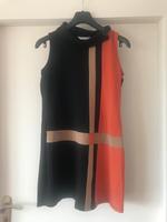 Kleid, schwarz, orange, beige, Gr. 38 Nordrhein-Westfalen - Moers Vorschau