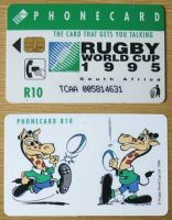 TELKOM 1994 - Foonkaart / Phonecard Telefonkarte RUGBY WORLD CUP Bayern - Dillingen (Donau) Vorschau